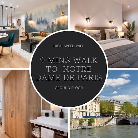 Appartement Cosy A 9 Min A Pied De La Cathedrale Notre Dame Párizs Kültér fotó