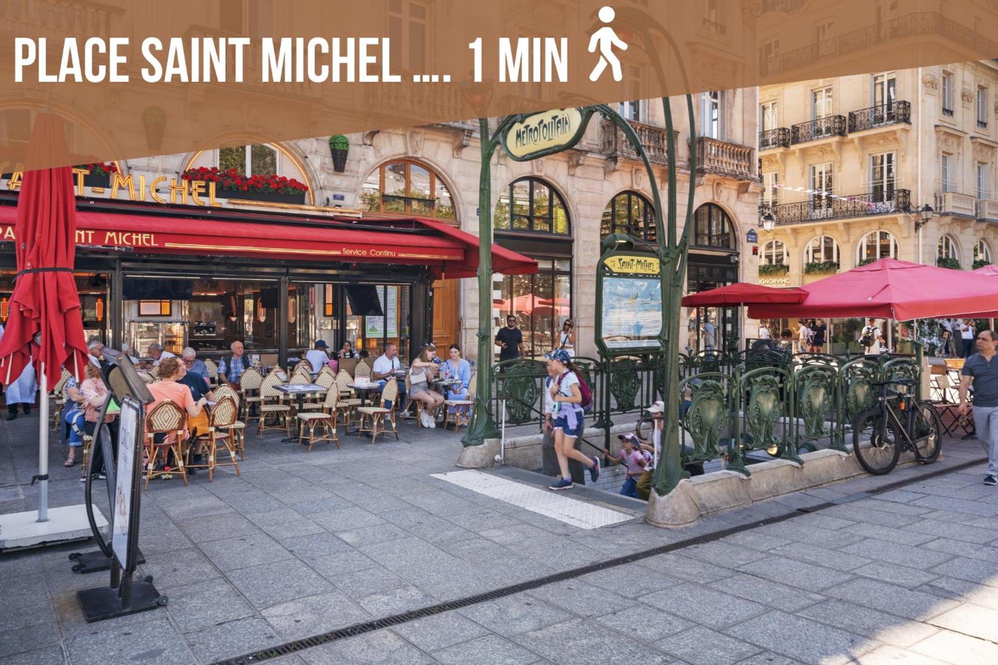 Appartement Cosy A 9 Min A Pied De La Cathedrale Notre Dame Párizs Kültér fotó